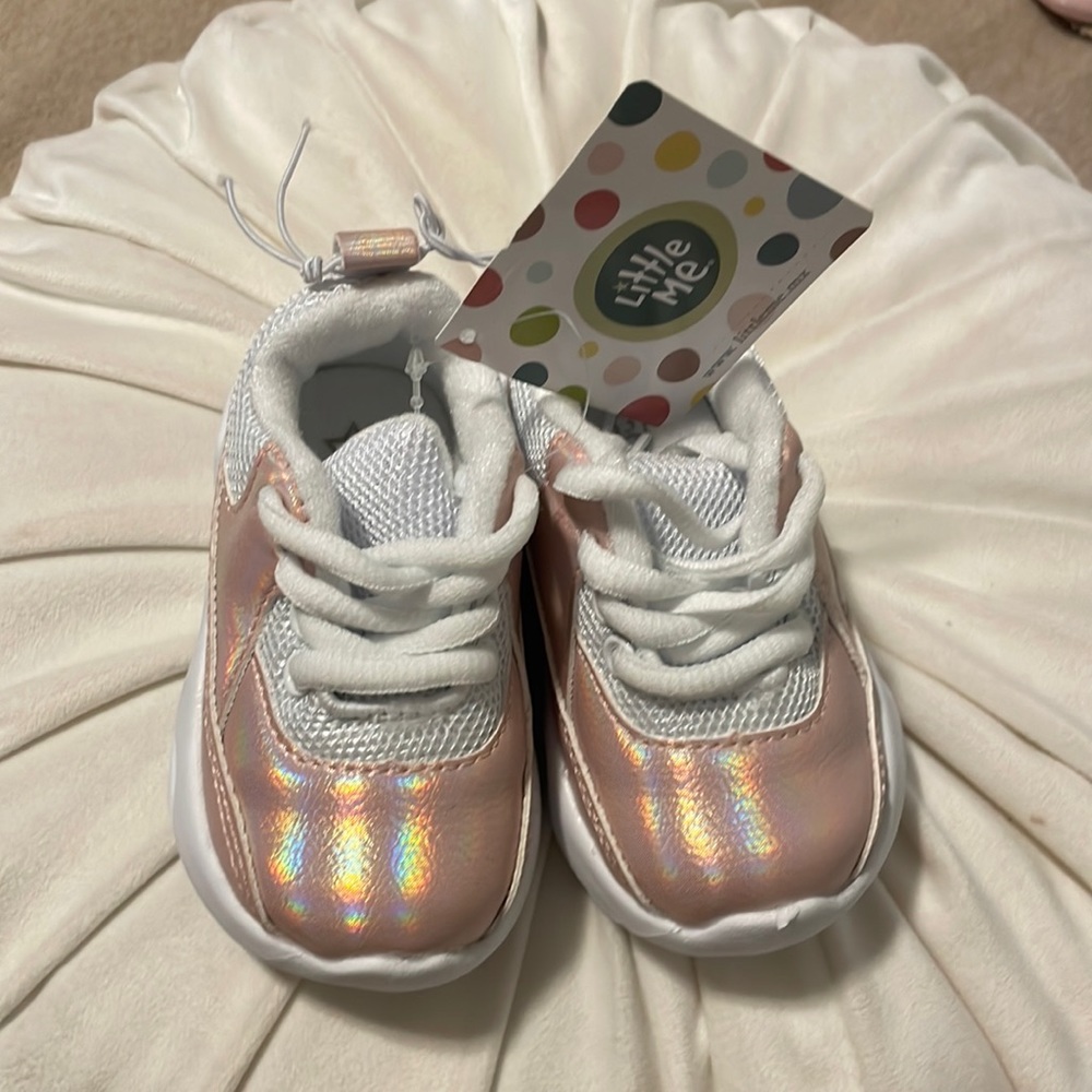Brand new baby girl tennis shoes